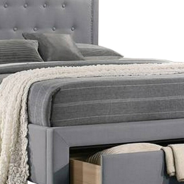 13022026698f133795517.jpeg Buk Upholstered Tufted Twin Bed with Storage, Nailhead Trim, Gray Burlap