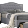 13022026698f134a7ac43.jpeg Buk Wood Full Bed, Button Tufted Upholstered, Nailhead Trim, Gray Burlap