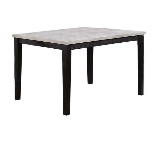 13022026698f13d538a06.jpeg 5 Piece Dining Set, Rectangular Table, 4 Chairs, Padded, Espresso Brown