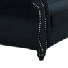 13022026698f141e34f92.jpeg Rima 51 Inch Classic Accent Chair, Velvet Upholstery, Rolled Arms, Black