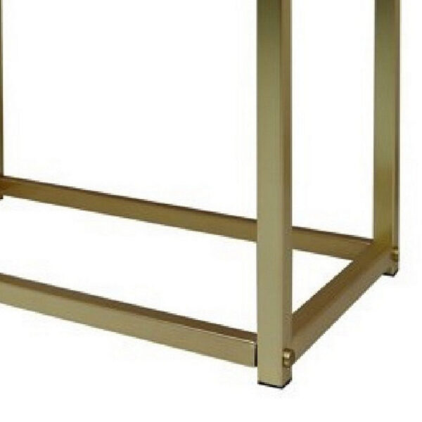 Rose Round Vanity Mirror with Stool, Faux Fur Seat, Brass, Black