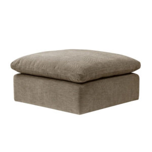13022026698f1716c44a4.jpeg Scott 37 Inch Square Ottoman, Removable Pillow Top Cushion, Beige