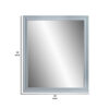 13022026698f17e0c1ac5.jpeg Tyra 39 Inch Wall Mirror, Rectangular Wood Frame, Gray