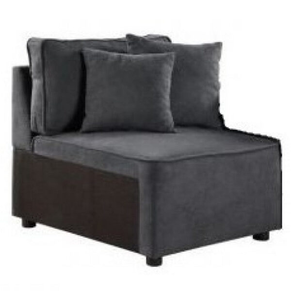 13022026698f1864dcfd5.jpeg 29 Inch Modular Chair, Pocket Coil, 2 Pillows, Dark Charcoal Gray