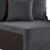 13022026698f186875c57.jpeg 29 Inch Modular Chair, Pocket Coil, 2 Pillows, Dark Charcoal Gray