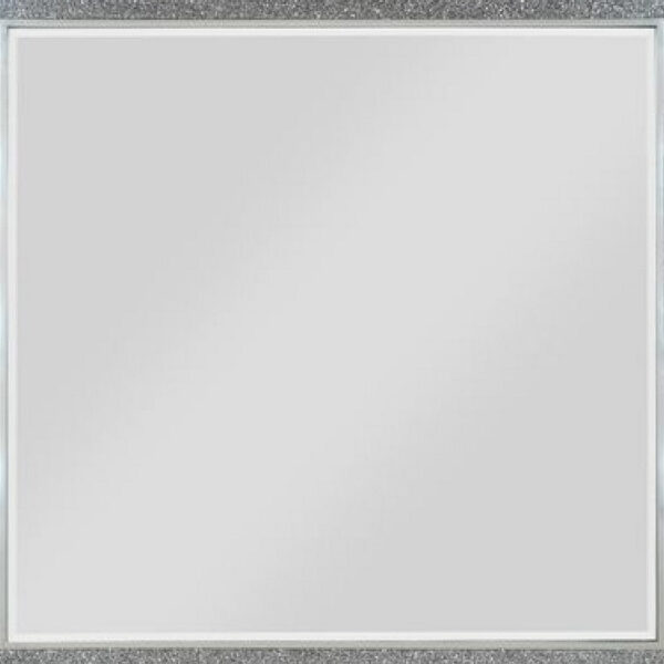 13022026698f18b65d8c6.jpeg 41 Inch Wall Mirror, Faux Crystals Inlay, 8 Bulb Sockets, Silver