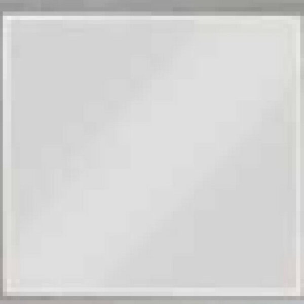 Jody 38 Inch Wall Mirror, Rectangular Wood Frame, Gray