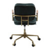 13022026698f1a3c52d1d.jpeg Office Chair with Leather Seat and Button Tufted Back, Green