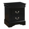 140220266990ed68807a1.jpeg Traditional 2 Drawers wood Nightstand By Louis Philippe III, Black