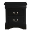 140220266990ed69f3fc1.jpeg Traditional 2 Drawers wood Nightstand By Louis Philippe III, Black