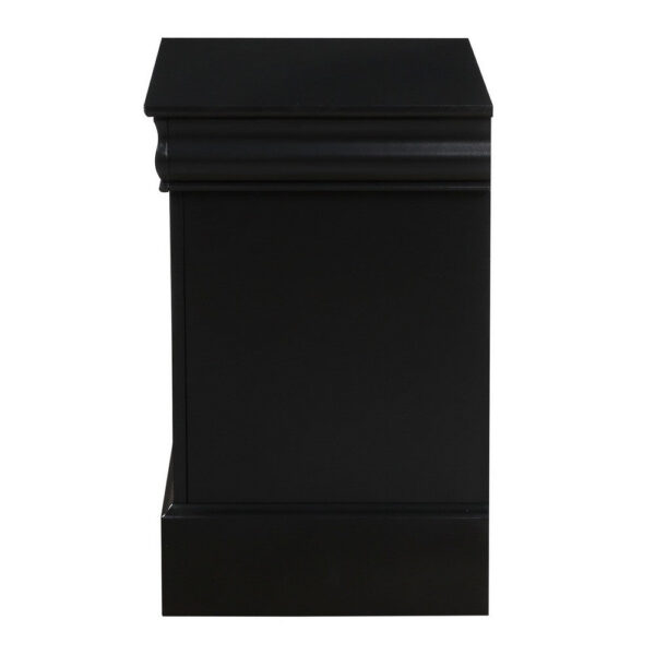 140220266990ed6cc6332.jpeg Traditional 2 Drawers wood Nightstand By Louis Philippe III, Black