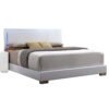 140220266990ed7ea73af.jpeg Contemporary Style Queen Size Wooden Panel Bed with Headboard, White