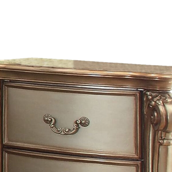 140220266990ed8a38aa4.jpeg Wooden Nightstand with Two Drawers, Gold And Bone White