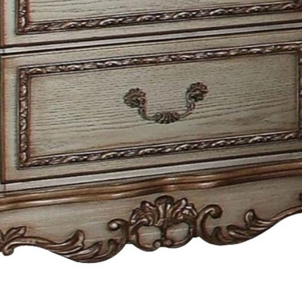 140220266990ed954ce4b.jpeg Wooden Nightstand with Two Drawers, Gold & Bone White