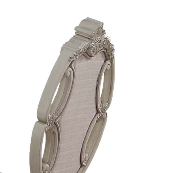 140220266990eed18ea09.jpeg 26 Inch Wide Upholstered Dining Side Chair, Set of 2, White