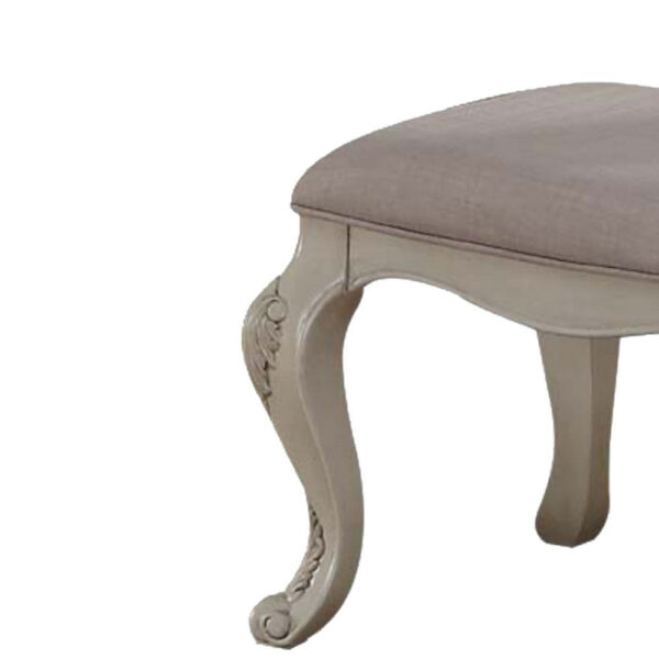 140220266990eed2f0d66.jpeg 26 Inch Wide Upholstered Dining Side Chair, Set of 2, White