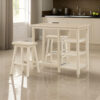 140220266990ef2552b0e.jpeg Spacious Counter Height Set, Off White, 3 Piece Pack