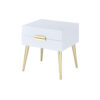 140220266990ef96f2ee9.jpeg Denvor Square End Table with Drawers, White & Gold