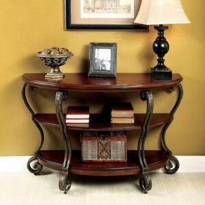 May Transitional Style Sofa Table