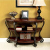 May Transitional Style Sofa Table