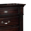 Syracuse Traditional Style Beautiful Nightstand, Dark Walnut