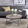Charming Coffee Table, Weathered Oak Brown
