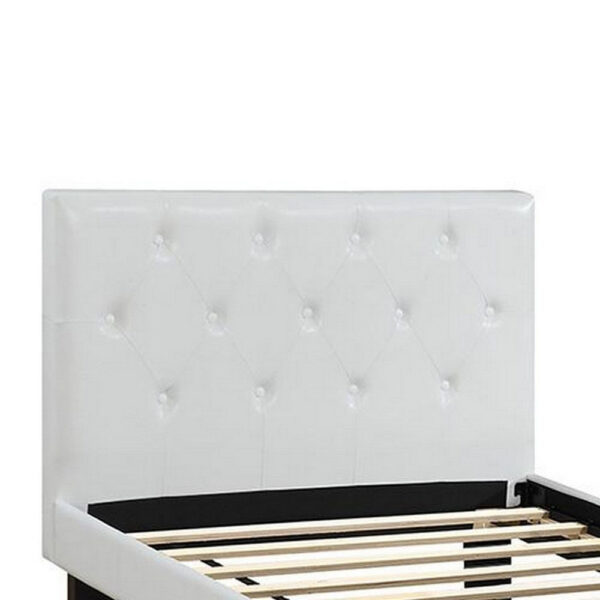 140220266990f46599e0d.jpeg Faux Leather Upholstered Twin size Bed With tufted Headboard White