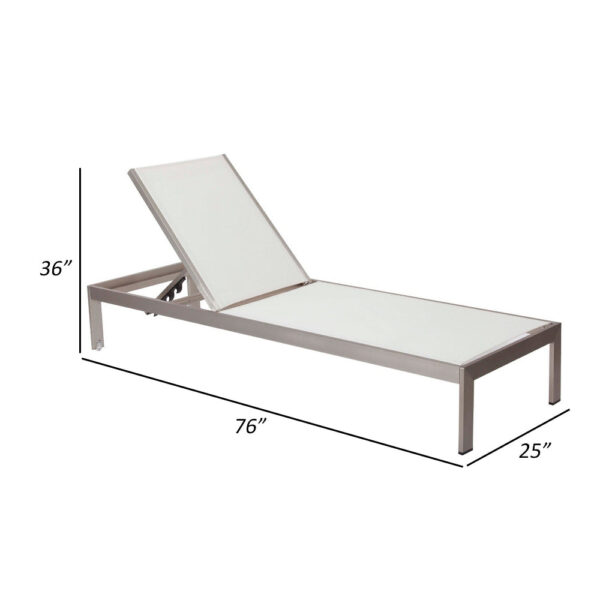 140220266990f48e2ea5f.jpeg Anodized Aluminum Modern Patio Lounger In White