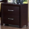 140220266990f5616ebb0.jpeg Wooden Night Stand with 2 Drawers Espresso Brown
