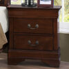 140220266990f566951c6.jpeg Wooden Night Stand With Curvy Handle Drawer Cherry Brown