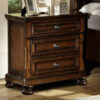 140220266990f59f7528f.jpeg Classic Wooden Night Stand with 2 Drawers Brown