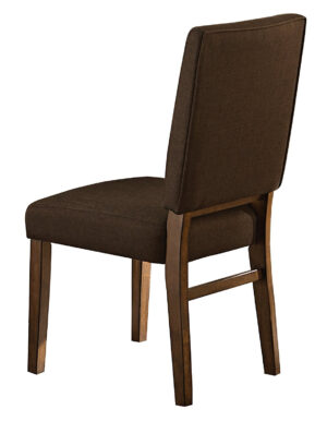 140220266990f61d6e6eb.jpeg Wood & Fabric Dining Side Chair With Comfortable Padding, Set of 2