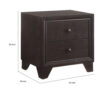 140220266990f6b680919.jpeg Wooden Night Stand with Two Drawer , Espresso Brown