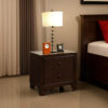 140220266990f6b7f3e0e.jpeg Wooden Night Stand with Two Drawer , Espresso Brown