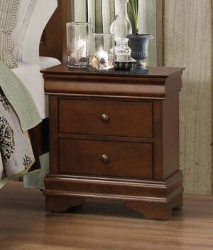 140220266990f77001137.jpeg Wooden Night Stand With Hidden Drawer, Cherry Brown
