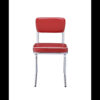140220266990f79d4cb85.jpeg Dining Side Chair Set of 2, Retro Red Faux Leather, Chrome Metal Legs