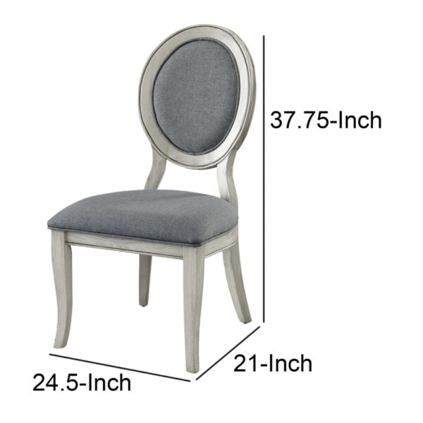 140220266990f830a7f25.jpeg Fabric Upholstery Side Chair, White And Gray, Pack Of Two