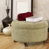 140220266990fcea97999.jpeg Fabric Upholstered Wooden Ottoman with Tufted Lift Off Lid Storage, Beige and Brown