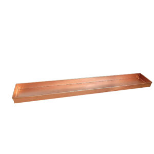 140220266991007e3a6b1.jpeg 29 Inch Rectangular Metal Windowsill Planter Tray, Trim Edges, Large, Copper