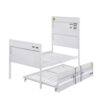 1402202669910b0bce264.jpeg Industrial Style Metal Twin Size Bed with Straight Leg Support, White
