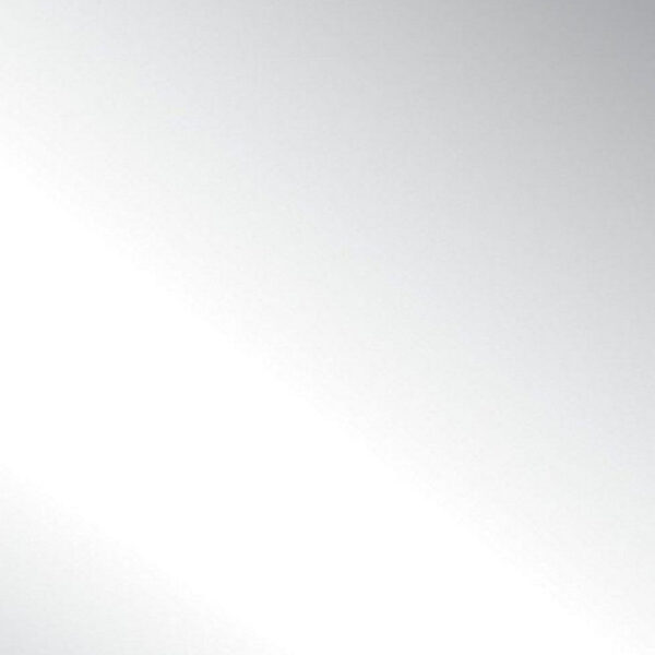 Contemporary Wooden Mirror with Rectangular Shape, Brown and Silver