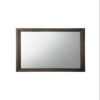 15022026699112afa8f8c.jpeg Transition Style Wooden Mirror with Rectangular Shape,Gray and Silver