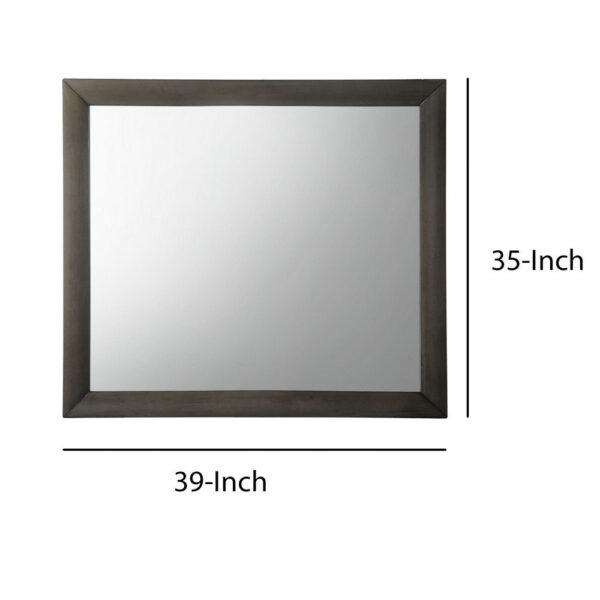 15022026699112b854df2.jpeg Transition Style Wooden Mirror with Rectangular Shape,Gray and Silver
