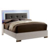 1502202669911df97be87.jpeg Contemporary Full Bed with LED Trim and Lacquer Coating, White and Gray
