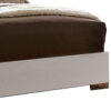 1502202669911dfe0fddd.jpeg Contemporary Full Bed with LED Trim and Lacquer Coating, White and Gray