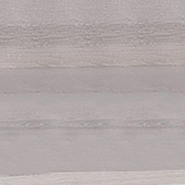 Wooden Bookshelf with 5 Open Compartments, Washed White and Black