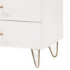 150220266991267d95aff.jpeg 6 Drawer Wooden Dresser with Metal Hairpin Legs, White and Gold