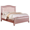 1502202669912e1fb5276.jpeg Full Size Wooden Bed With Mirror Trim Details and Camelback Headboard, Pink
