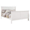 1502202669913393d6721.jpeg Transitional Panel Design Sleigh Eastern King Size Bed, White