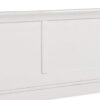 150220266991339642964.jpeg Transitional Panel Design Sleigh Eastern King Size Bed, White